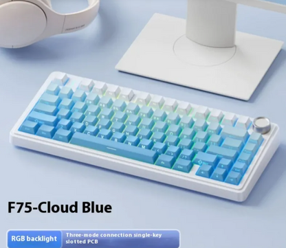 Triple-Link Wireless Mechanical Keyboard